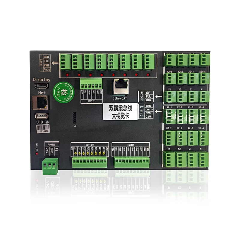 ZJE716-130-2000N Ethercat Laser Control Card для гальванометра подвійного польоту